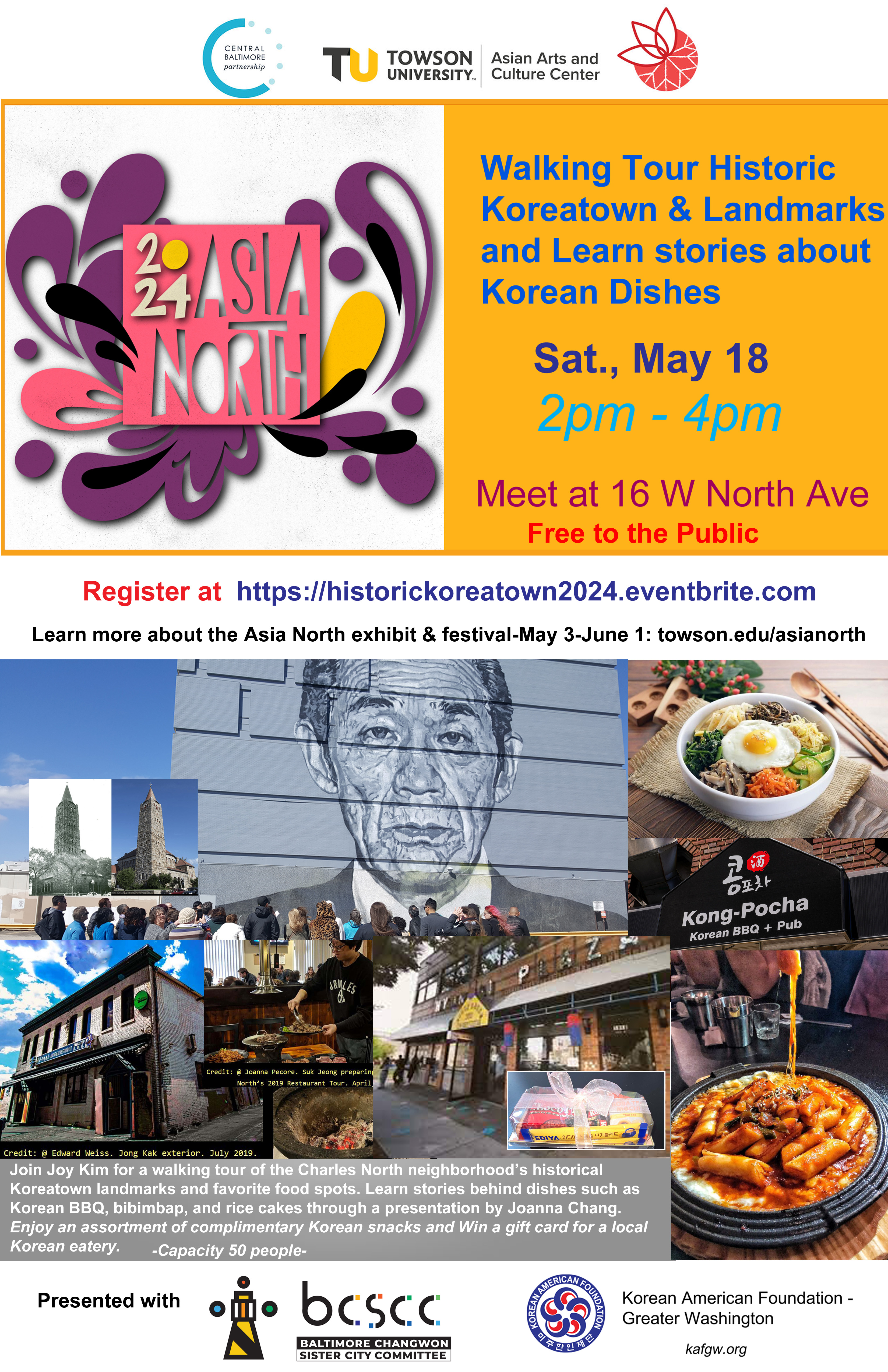 Historic Koreatown Walking Tour Food & Landmarks 5/18/2024